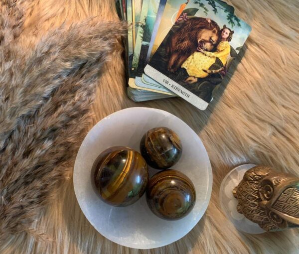 Tiger eye (Spheres)