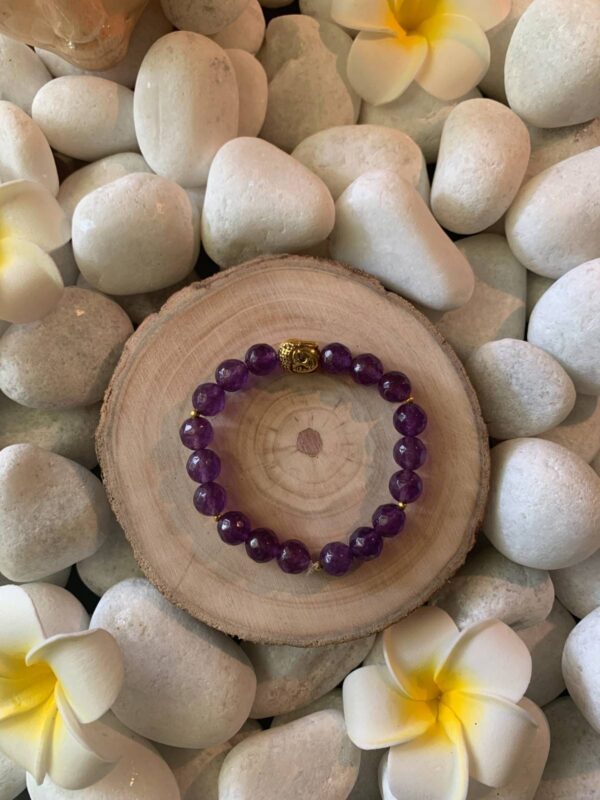 Faceted Amethyst bracelet - Image 2