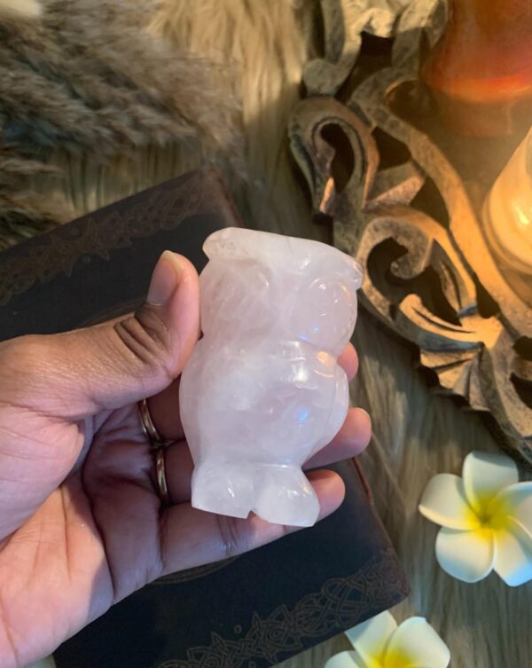 Owl Rose Quartz - Image 2