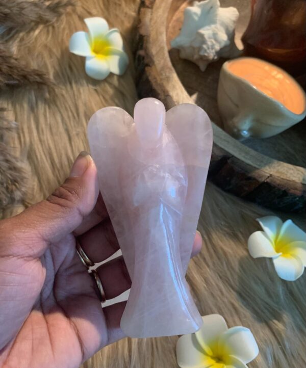 Rose Quartz closed wings - Image 2