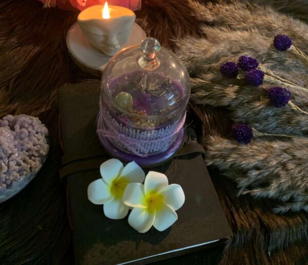 Clairvoyance and psychic awareness intention bell jar - Image 3
