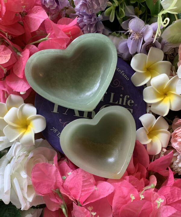 Green Aventurine heart bowl