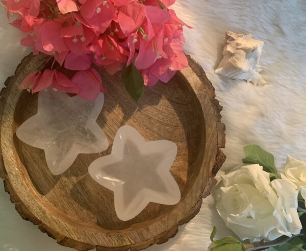 Selenite star bowl